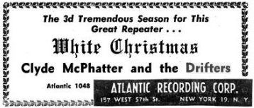 1956 ad for White Christmas