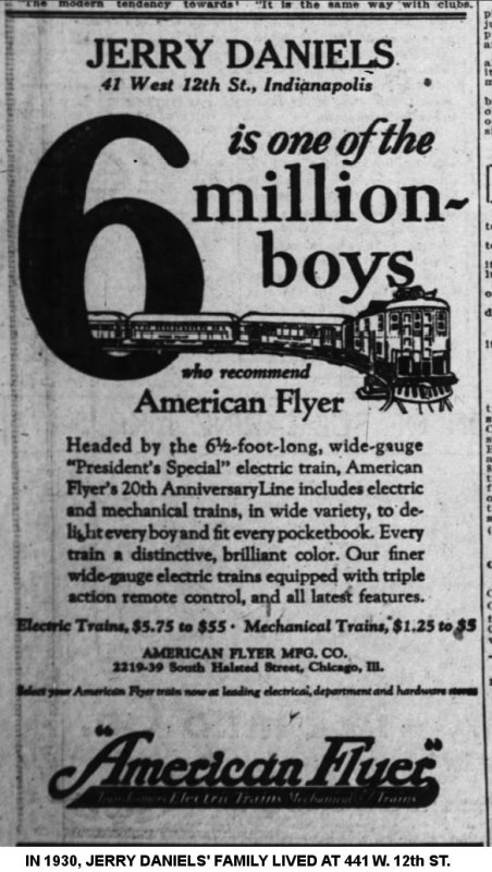 American Flyer ad - 1927