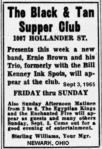 The Ernie Brown Trio