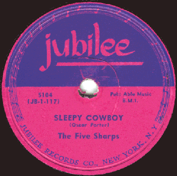 Sleepy Cowboy - Nauck Copy - courtesy Nauck's Vintage Records - www.78rpm.com