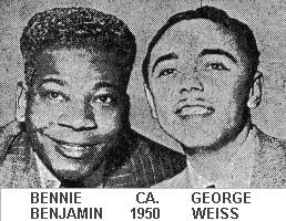 Bennie Benjamin and George Weiss