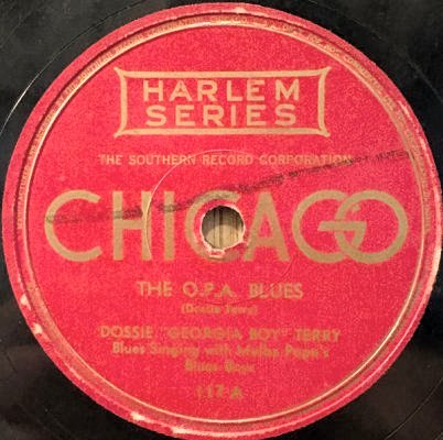 The O. P. A. Blues