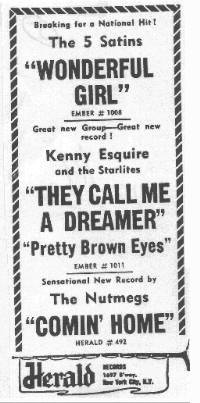 ad for They Call Me A Dreamer