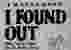 ad for I Found Out