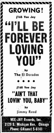 ad for I'll Be Forever Loving You
