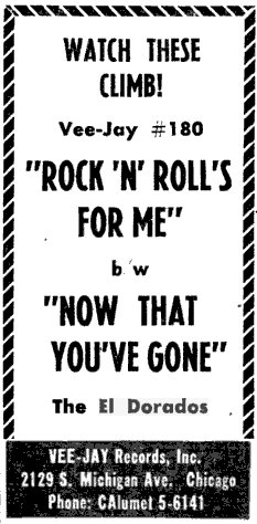 ad for Rock 'N' Roll's For Me