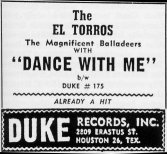 ad for Dance With Me