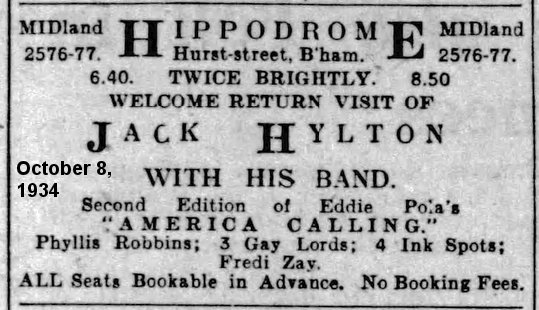 At the Hippodrome