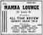 at the Mamba Lounge
