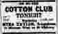 at the Cotton Club