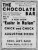 at the Chocolate Bar
